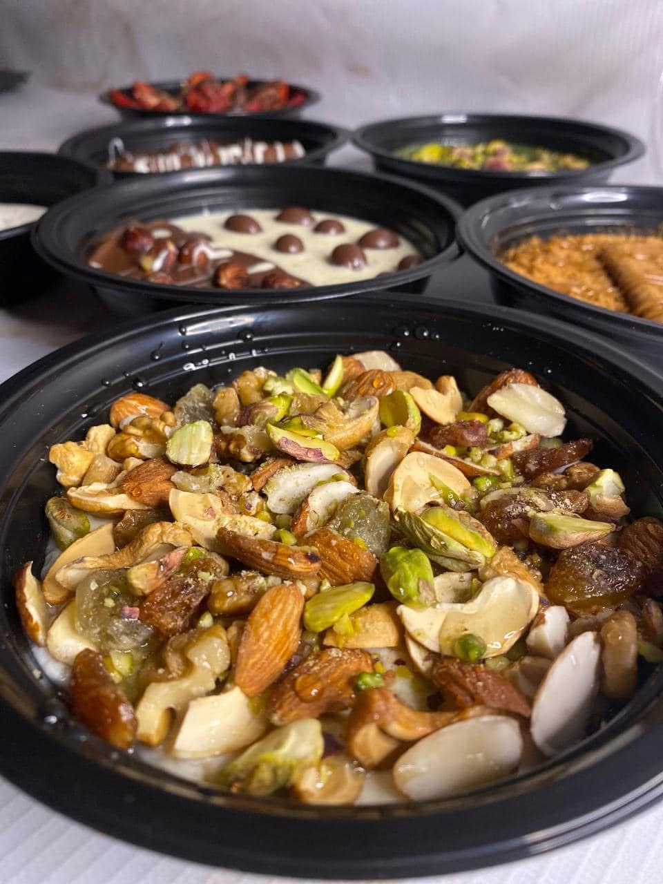 رز بلبن مكسرات